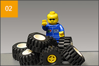 Größte Reifenhersteller LEGO
